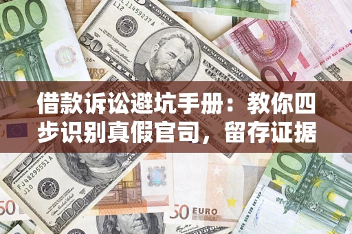 济南借款诉讼避坑手册：教你四步识别真假官司，留存证据不踩雷